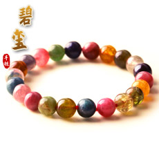 天然碧玺手链★精美女士单圈手串