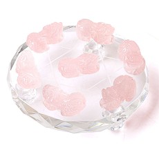 秘法桃花姻缘阵★粉水晶貔貅七星阵聚财阵