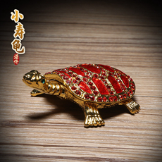 创意小礼品★合金镶水钻长寿龟小摆件★精致装饰品