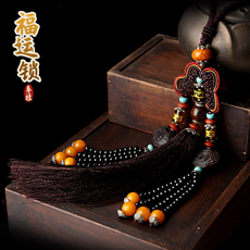 木质车饰★双福民族风车挂