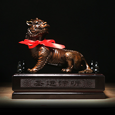 铜制圣运谛听★2020年鼠年吉祥物★精美家居摆件