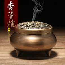 精铜香炉摆件★家用居室香薰炉★香炉摆件