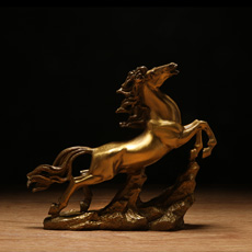 马到成功铜器摆件★吉祥物工艺品家具摆设